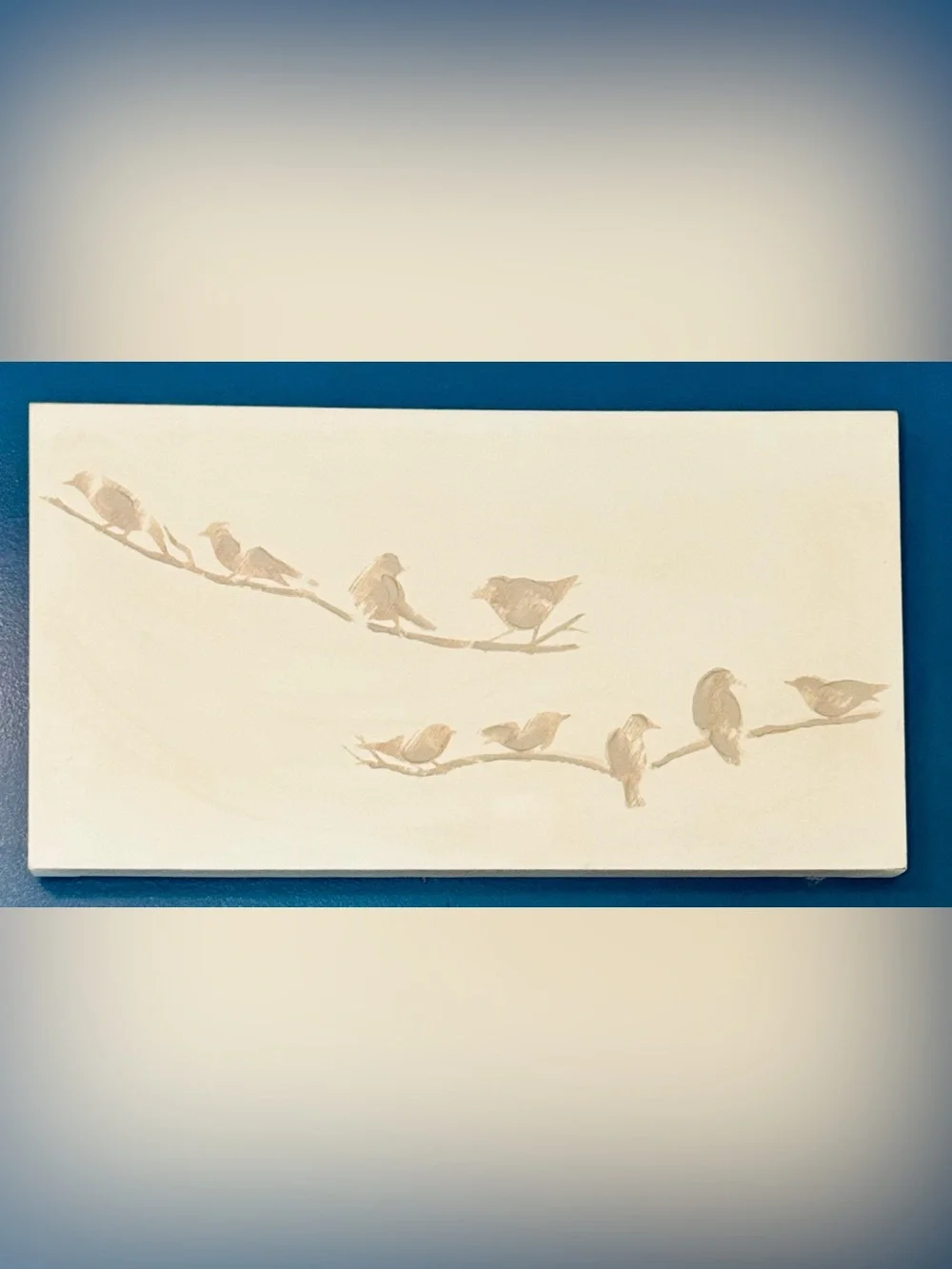 BRAMBLE & SAGE NEUTRAL BIRDS WALL ART | 15 X 28 IN.